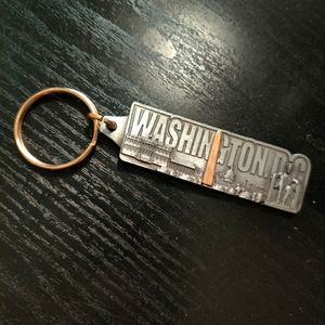 NEW Washington DC Capital America Keychain Souvenir Collectible History